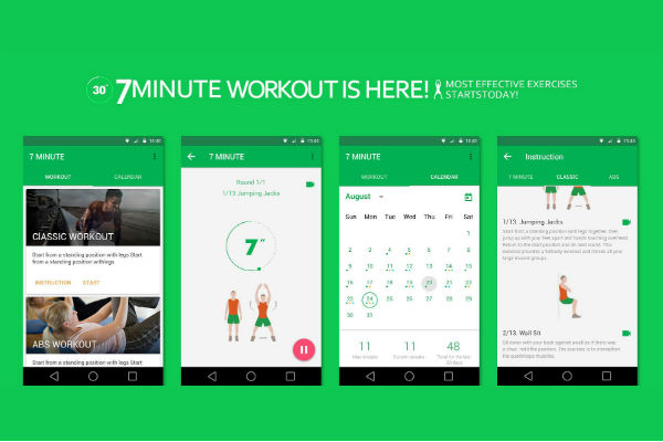 Abhiskking 7 Minute Workout Apps